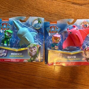 PAW Patrol Aqua Pups Rocky and Skye